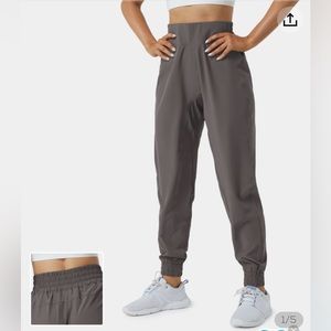 HALARA High-waisted elastic waistband casual joggers